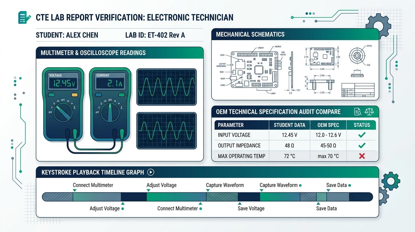 How Can CTE Instructors Audit Student Technical Reports for Fabricated Lab Data and Uncited Equipment Specifications? | Checkmark Plagiarism