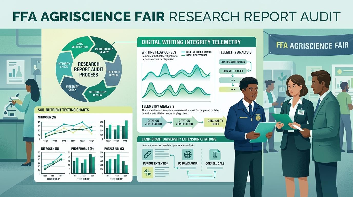 How High School FFA Advisers Can Audit Agriscience Fair Research Reports for Hallucinated Citations and Fabricated Soil Trial Data | Checkmark Plagiarism