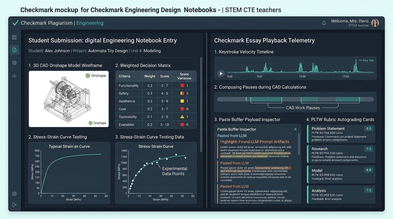 How High School PLTW Engineering Instructors Can Verify Authentic Documentation and Iterative Problem-Solving in Student Engineering Design Notebooks