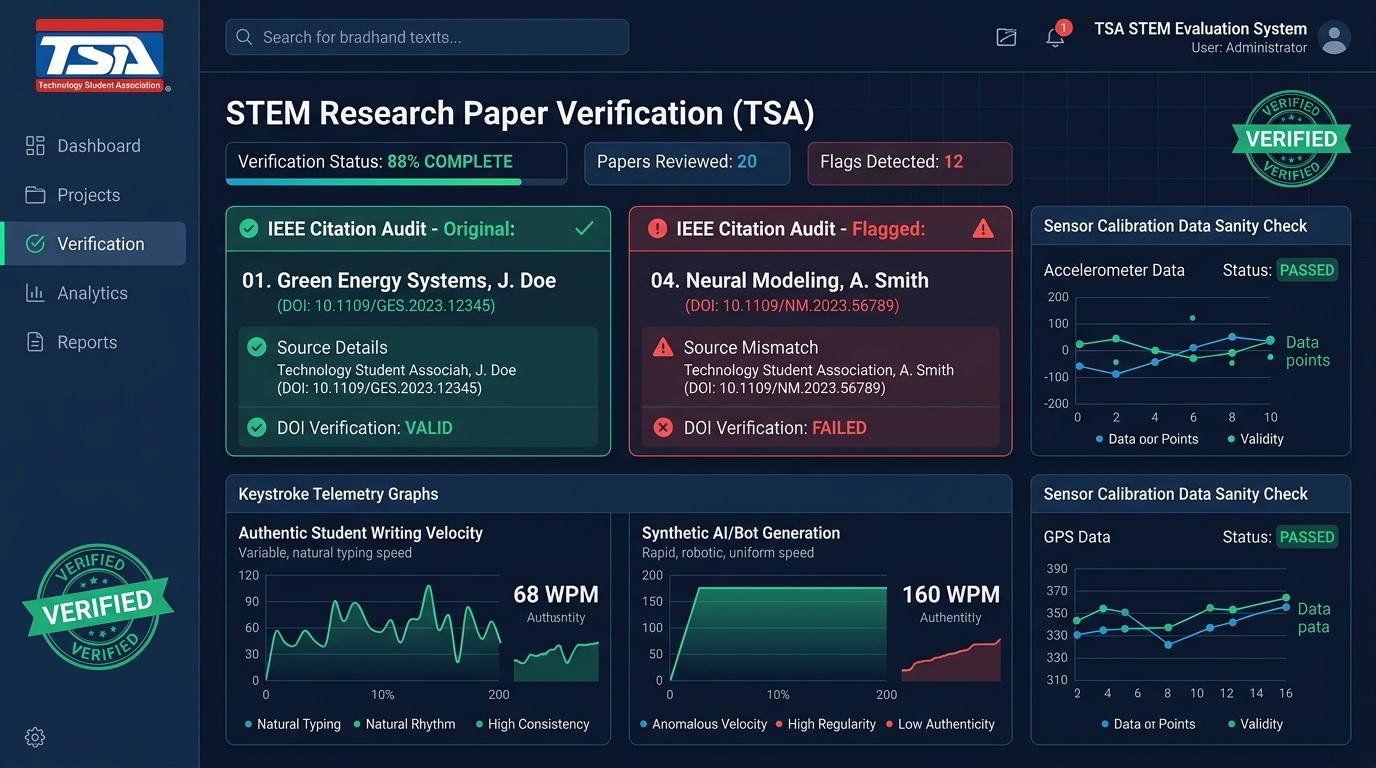 How High School TSA Advisers Can Verify Writing Integrity and Citation Authenticity in Student STEM Research White Papers | Checkmark Plagiarism