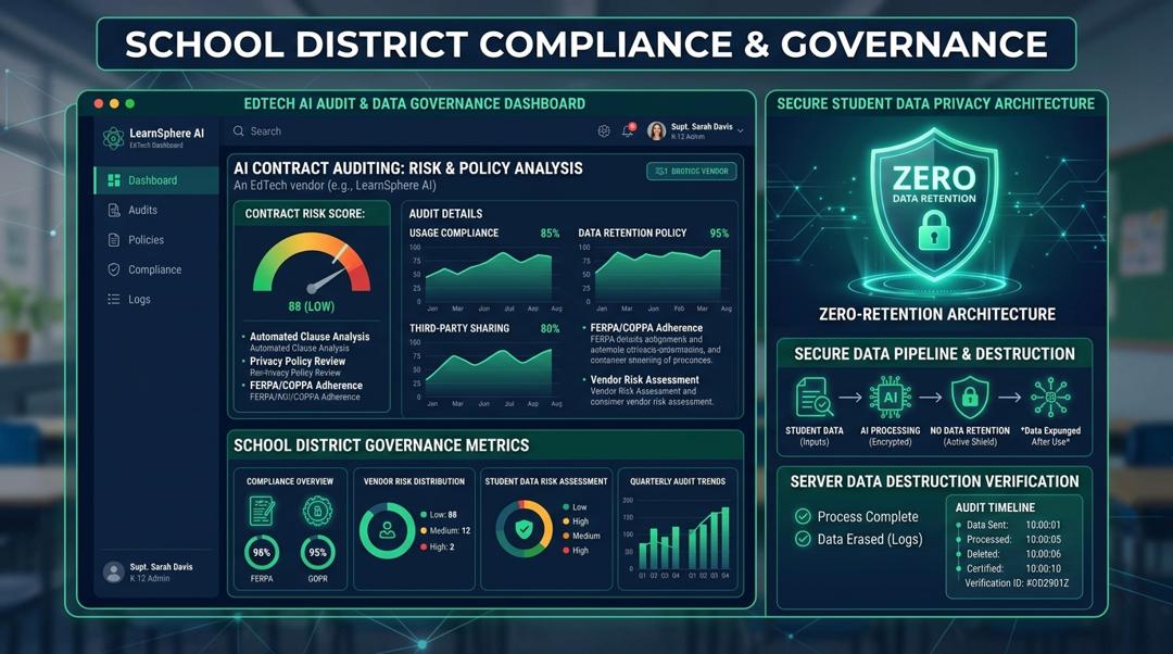 How Should School Boards Evaluate Vendor Data Retention Claims in EdTech AI Contracts? | Checkmark Plagiarism