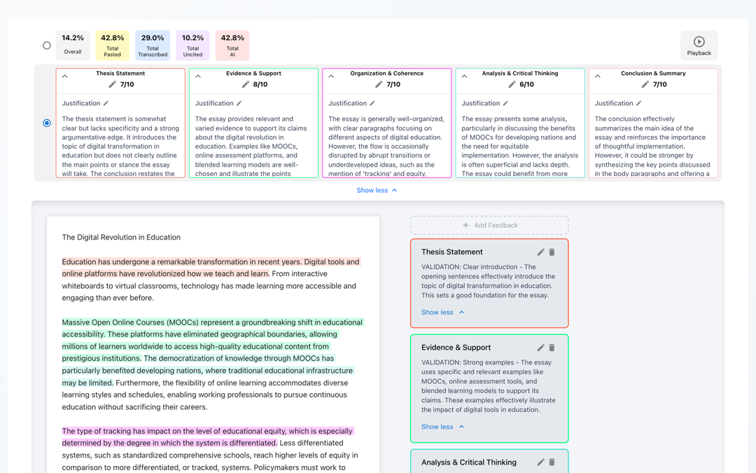 First-Draft Grades in Minutes: How the Checkmark Autograder Works